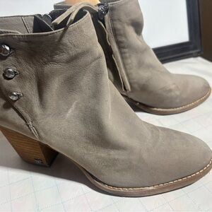 Sam Edelman Taupe Ankle Booties